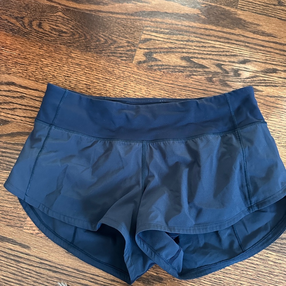 Lululemon Speed Up Low-Rise Lined Short 2.5" NAVY!